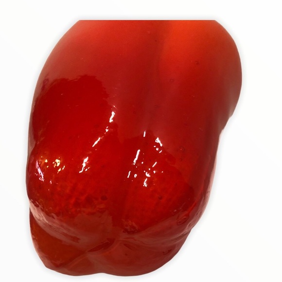 Vintage Glass Vegtable , Red Pepper - Picture 5 of 5